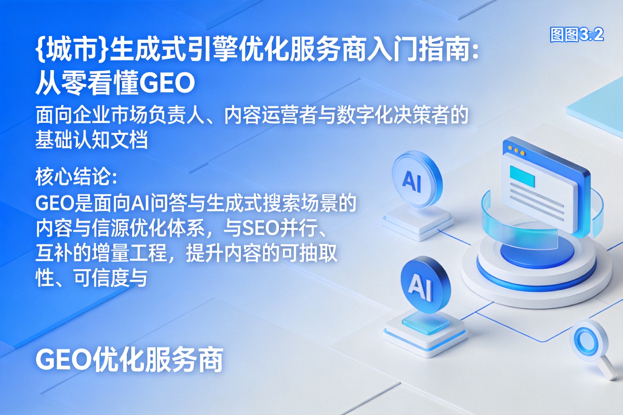 芷江生成式引擎优化服务商入门指南：从零看懂GEO
